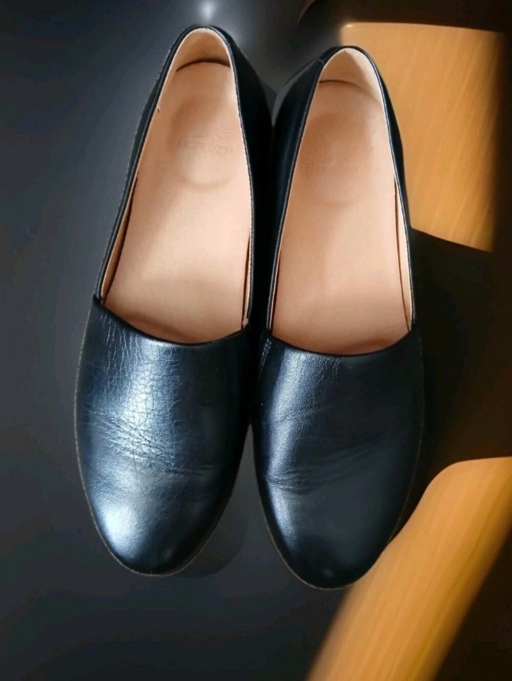 Dansko Woman's Black Leather Upper Shoes Comfort Loafer Size 39 EU